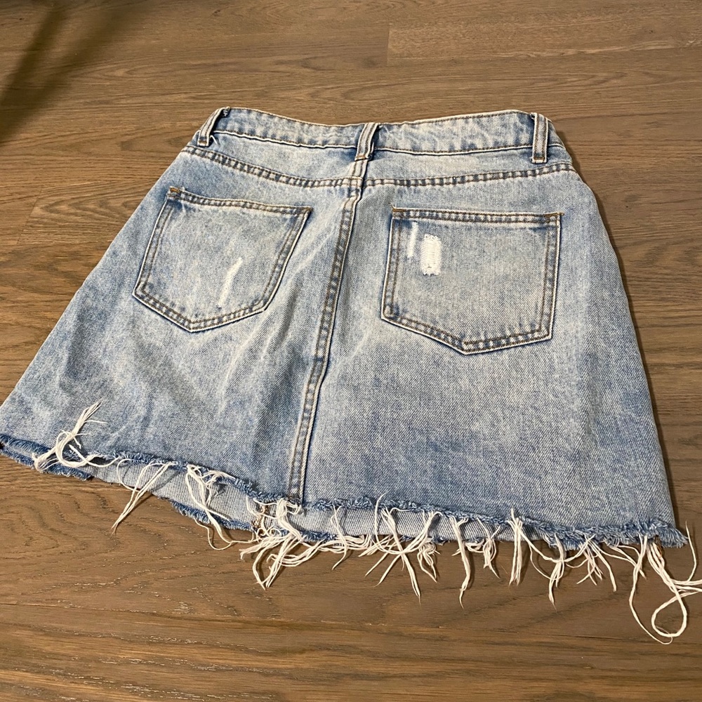Tobi Coldwater Canyon Denim Miniskirt - Picture 5 of 7